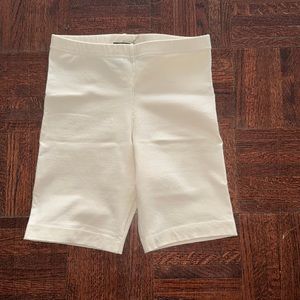 Local European Cream Biker Shorts Xs
